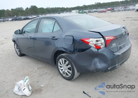 2017 Toyota Corolla Le from USA, damaged, VIN 2T1BURHE2HC847850